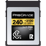 ProGrade Digital Gold 240GB CFexpress 4.0 Type B 3400/MBs Memory Card