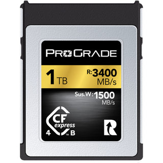 Prograde Digital Gold 1TB CFexpress 4.0 Type B 3400MB/s Memory Card