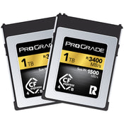 Prograde Digital Gold 1TB CFexpress 4.0 Type B 3400MB/s Memory Card (2 Pack)