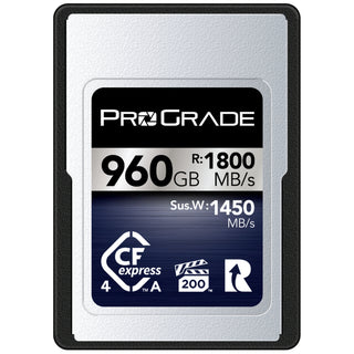 ProGrade Digital Iridium 960GB CFexpress 4.0 Type A 1800MB/s Memory Card