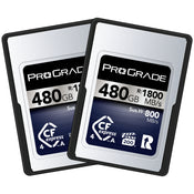 ProGrade Digital Iridium 480GB CFexpress 4.0 Type A 1800MB/s Memory Card (2 Pack)