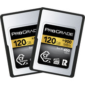 ProGrade Digital Gold 120GB CFexpress 2.0 Type A 900MB/s Memory Card - Twin Pack