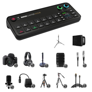 Rode RODECaster Video Multi-Camera Podcasting Kit