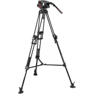 Manfrotto Kit Video Alu Fast Twin + 509 2n1 spreader incl carrying bag