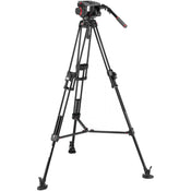 Manfrotto Kit Video Alu Fast Twin + 509 2n1 spreader incl carrying bag