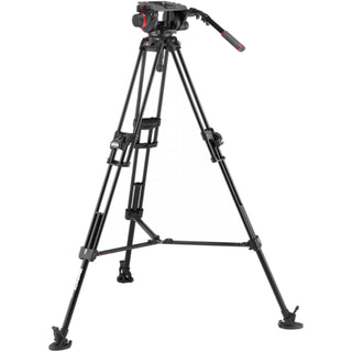 Manfrotto Kit Video CF Fast Twin + 509 2n1 spreader incl carrying bag