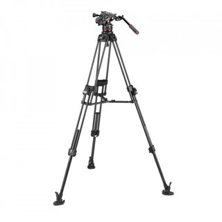 Manfrotto Kit Vid CF Single Fast and 612 4-12kg counterbalance incl 75mm Ball and Bag