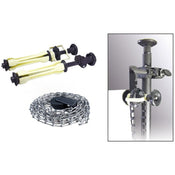 Kupo KP-DS01MT Background Paper Roll Drive Set Including Metal Chain