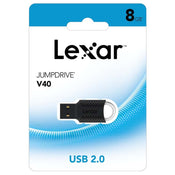 Lexar JumpDrive V40 USB 2.0 Flash Drive Capacity: 8GB