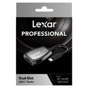 Lexar Professional USB-C Dual-Slot SD and MicroSD Card Reader
