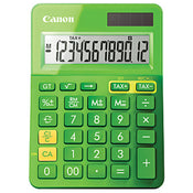 Canon LS123KMGR Calculator 12 Digit Dual Power Metalic - Green