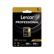 Lexar Professional 1800X SDXC UHS-II SD Card Capacity: 1TB