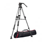 Manfrotto 526 Video Head with 645 Fast Twin Carbon Tripod