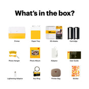 Kodak Instant Dock Plus Cartridge + Accessories Bundle - Yellow