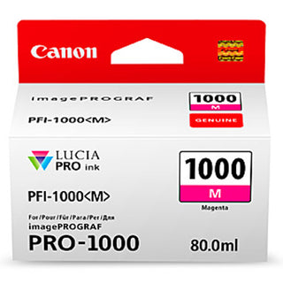 Canon PFI1000M High Yield Ink Cartridge 5885 Pages - Magenta