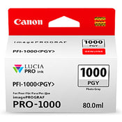 Canon PFI1000PGY Photo High Yield Ink Cartridge - Grey