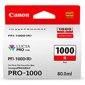 Canon PFI1000R High Yield Ink Cartridge - Red