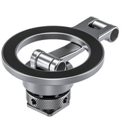 Leofoto PM-03 Magnetic Phone Mount with Cold Shoe Mount - Silver