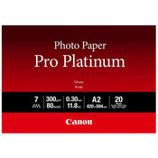 Canon PT101A2 High Gloss Photo Paper Pro Platinum A2 300 GSM- 20 Pack