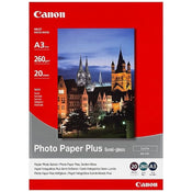 Canon SG201A3 260 GSM Semi Gloss Photo Paper - 20 Sheets