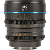 Sirui Nightwalker 24mm T1.2 S35 Cine Lens - Gun Metal Grey