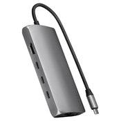 Satechi USB-C Multiport Adapter 8K with Ethernet V3 (Space Grey)