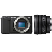 Sony ZV-E10 (Black) with E PZ 10-20mm f/4 G Lens