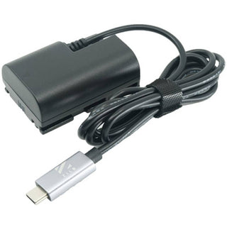 ZILR USB-C To Canon LP-E6 Dummy Battery Cable - 60cm