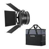Godox MG1200BI Fresnel & Barndoor Kit Inc Case