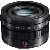 Panasonic Leica DG Summilux 15mm f/1.7 Lens