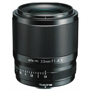 Tokina atx-m 33mm f/1.4 Lens for Fujifilm X-Mount