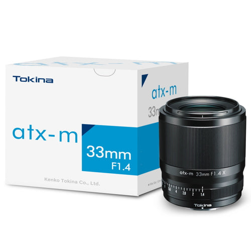 Tokina atx-m 33mm f/1.4 Lens for Fujifilm X-Mount