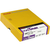 Kodak Film T-Max 100 B&W Negative Sheet Film (4 x 5, 50 sheets)