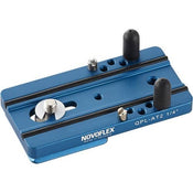 Novoflex QPL -AT 2 1/4 7.87cm Arca-Type Quick Release Plate for Q-System with Two Anti-Twist Pins and 1/4