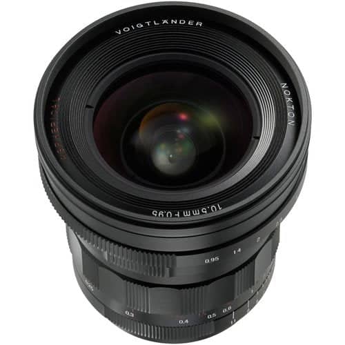 Voigtlander Nokton 10.5mm f/0.95 Lens for Micro Four Thirds