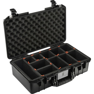 Pelican 1525 Air Carry-On Case with TrekPak Insert (Black)