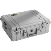 Pelican 1600 Case with Foam Set (Silver)