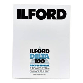 Ilford Delta 100 ISO 100 4X5" 25 Sheets Black & White Film