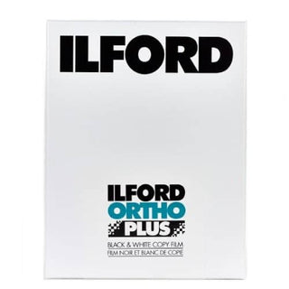 Ilford Ortho Copy Plus ISO 80 4X5" 25 Sheets Black & White Film