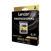 Lexar Professional Gold 2TB CFexpress Type B 1900MB/s Memory Card