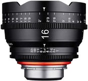 XEEN 16mm T2.6 Full Frame Cinema Lens - Nikon Mount