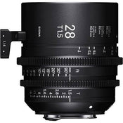 Sigma 28mm T1.5 Cine Lens for Canon EF Mount