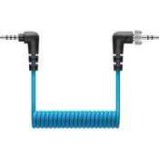 Sennheiser XSW-D Mobile Cable Locking 3.5mm TRS to 3.5mm TRRS Coiled Cable