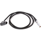 Anton Bauer P-Tap to Canon unregulated Lemo style with Braided Flex Cable