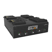 Anton Bauer Charger LP4 Quad Gold Mount low profile priority-based simultaneous four position