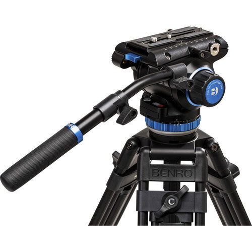 Benro A373F Aluminum Single-Tube Tripod with S8Pro Fluid Video Head