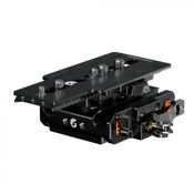 Bright Tangerine LeftField 3 QR Baseplate (DJI Ronin 2) for RED V-RAPTOR