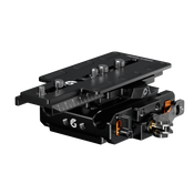 Bright Tangerine LeftField 3 QR Baseplate (Manfrotto) for RED V-RAPTOR