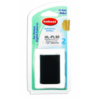 Hahnel D-Li90 1560mAh 7.2V Battery for Pentax K-1 / K-3 / K-7 / K-5 / 645D