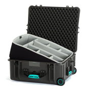 HPRC 2700W - Wheeled Hard Case with Second Skin Liner & Dividers - Blue / Grey